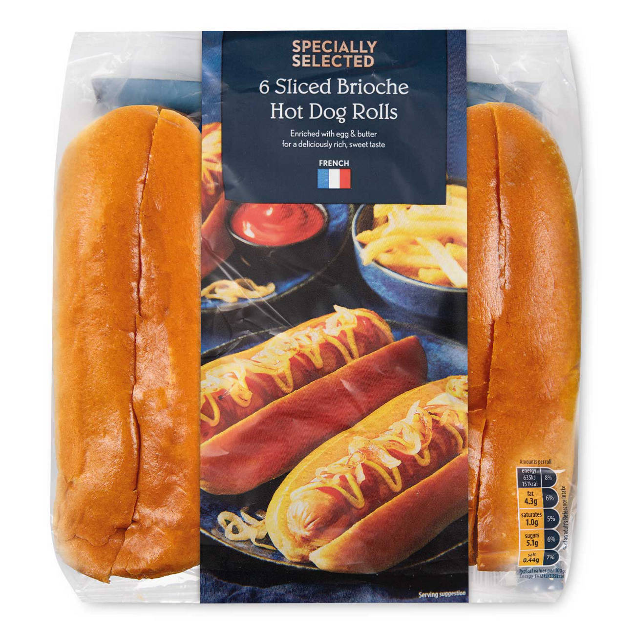 Sliced Brioche Hot Dog Rolls | ALDI IE